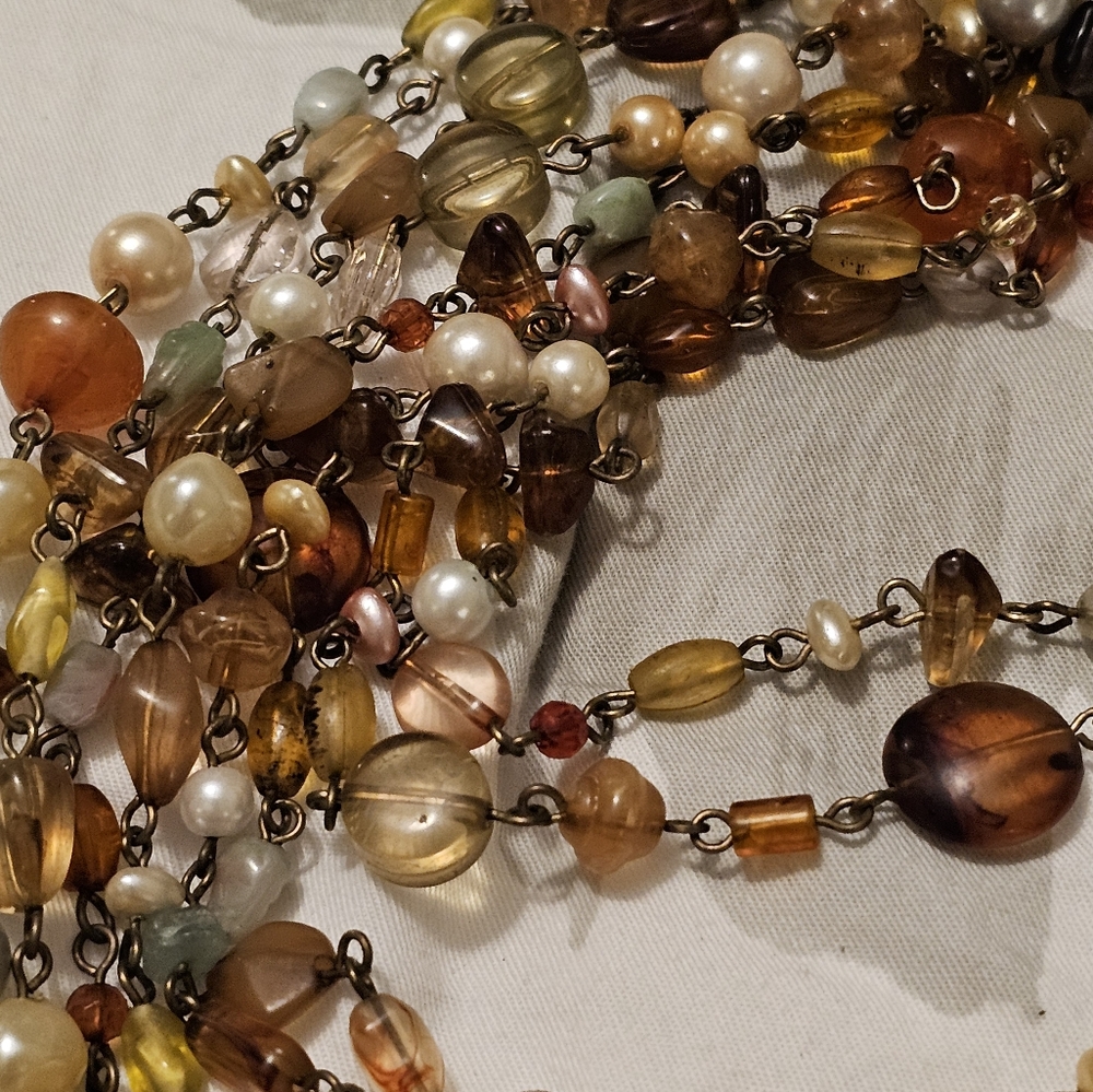 Beautiful beaded necklace